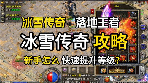 (冰雪传奇单职业怎么赚钱)探讨冰雪传奇单职业攻略秘籍，助你游戏冒险之路走的更远
